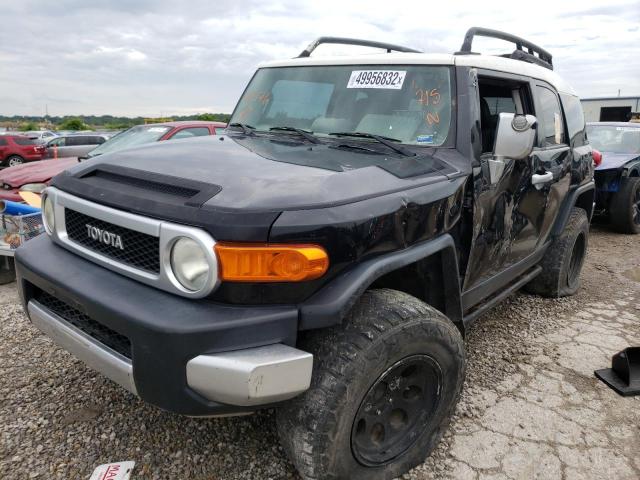 JTEBU11F770002176 - 2007 TOYOTA FJ CRUISER BLACK photo 2