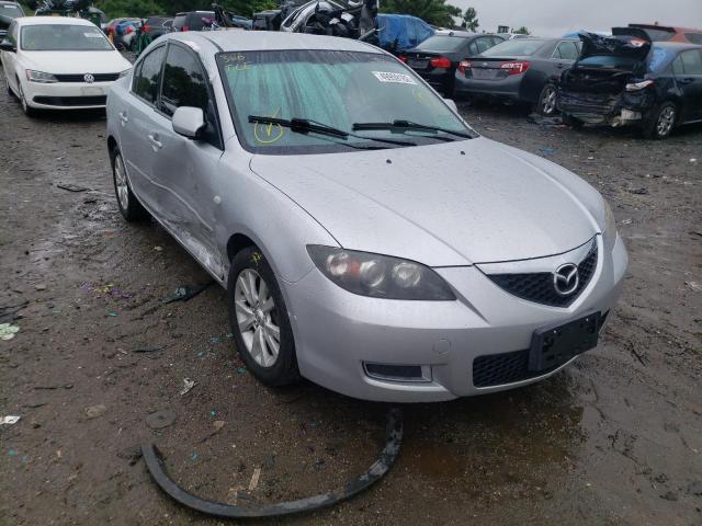 JM1BK12G681803940 - 2008 MAZDA 3 I SILVER photo 1