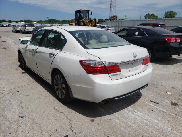 1HGCR3F8XFA030810 - 2015 HONDA ACCORD EX- WHITE photo 3