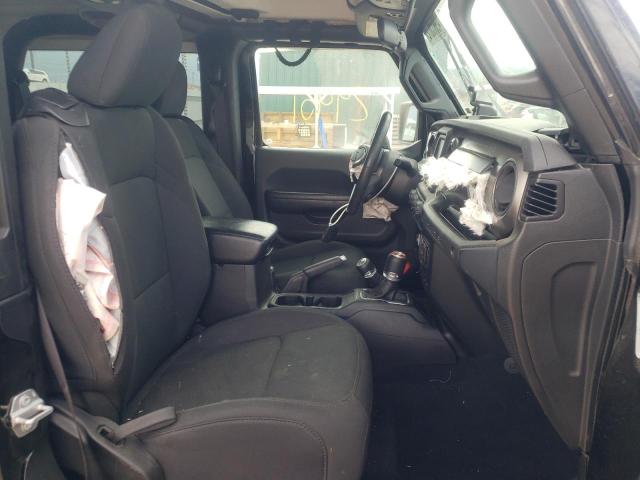 1C4GJXAN8JW229894 - 2018 JEEP WRANGLER S BLACK photo 5