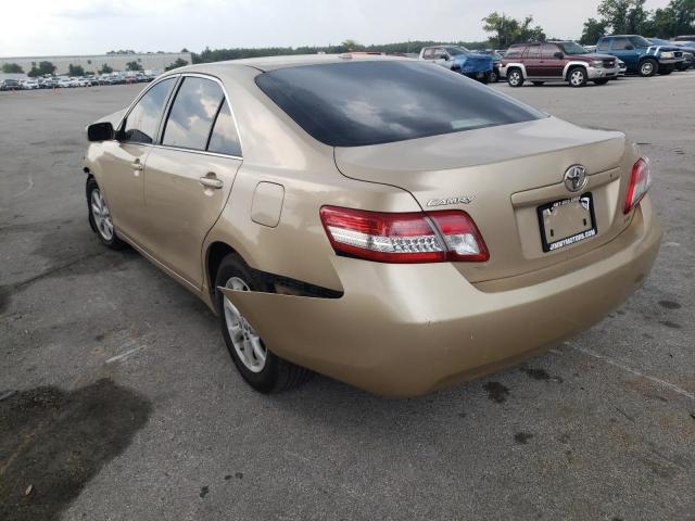 4T1BF3EK2AU004074 - 2010 TOYOTA CAMRY BASE GOLD photo 3