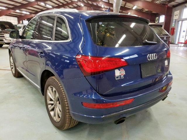 WA1LFAFPXDA057855 - 2013 AUDI Q5 PREMIUM BLUE photo 3