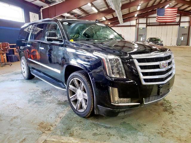 1GYS4HKJ6GR257794 - 2016 CADILLAC ESCALADE E BLACK photo 1