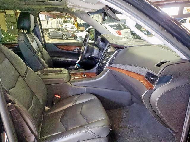 1GYS4HKJ6GR257794 - 2016 CADILLAC ESCALADE E BLACK photo 5
