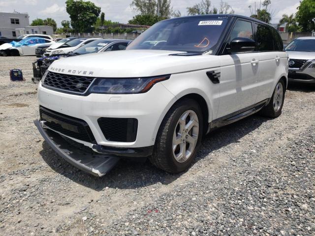 SALWR2RV6KA841823 - 2019 LAND ROVER RANGE ROVE WHITE photo 2