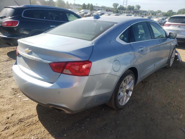 1G1165S33FU111529 - 2015 CHEVROLET IMPALA LTZ SILVER photo 4