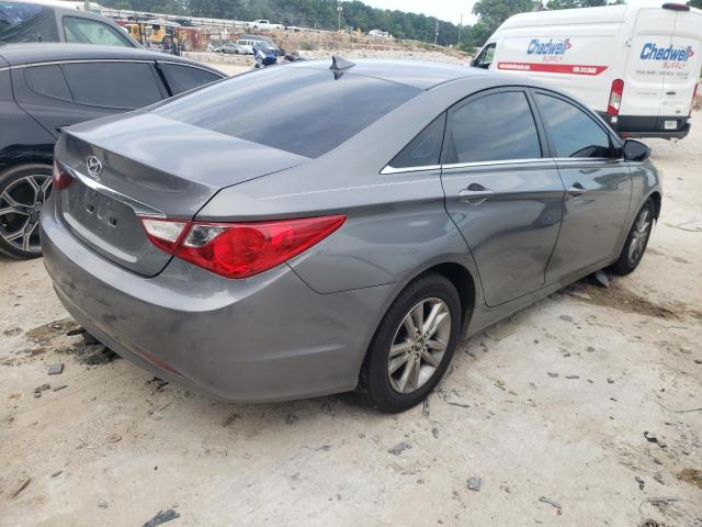 5NPEB4ACXDH516939 - 2013 HYUNDAI SONATA GLS GRAY photo 4