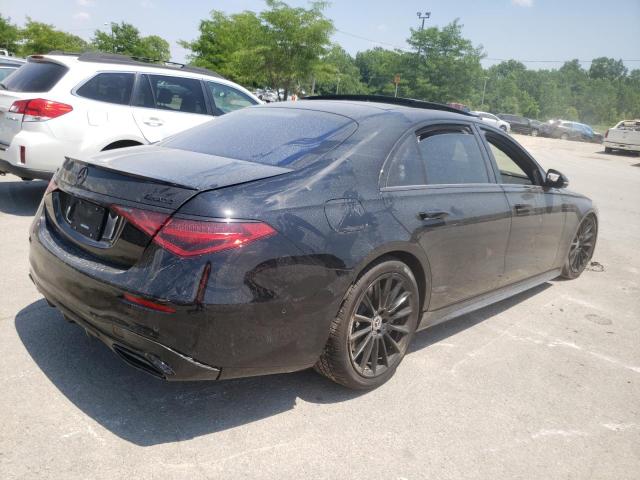 W1K6G7GB3MA045686 - 2021 MERCEDES-BENZ S 580 4MAT BLACK photo 4