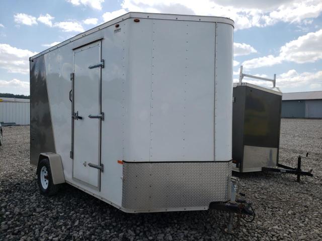 1UK500E19F1085541 - 2015 FEATHERLITE MFG INC TRAILER WHITE photo 1