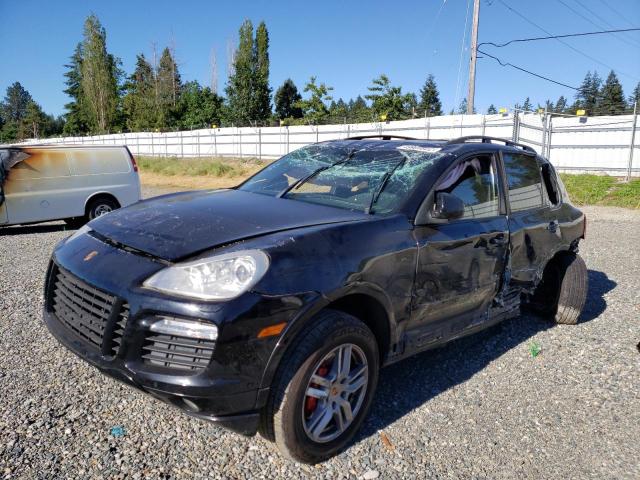 WP1AD29P98LA71291 - 2008 PORSCHE CAYENNE GT BLACK photo 2