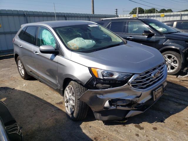 2FMPK3J90MBA61114 - 2021 FORD EDGE SEL SILVER photo 1