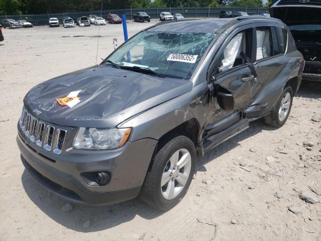 1C4NJCBB5DD250710 - 2013 JEEP COMPASS SP GRAY photo 2