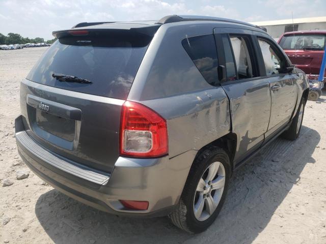 1C4NJCBB5DD250710 - 2013 JEEP COMPASS SP GRAY photo 4