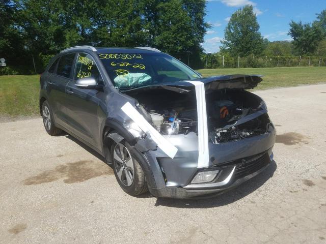 KNDCC3LC2H5047850 - 2017 KIA NIRO EX GRAY photo 1