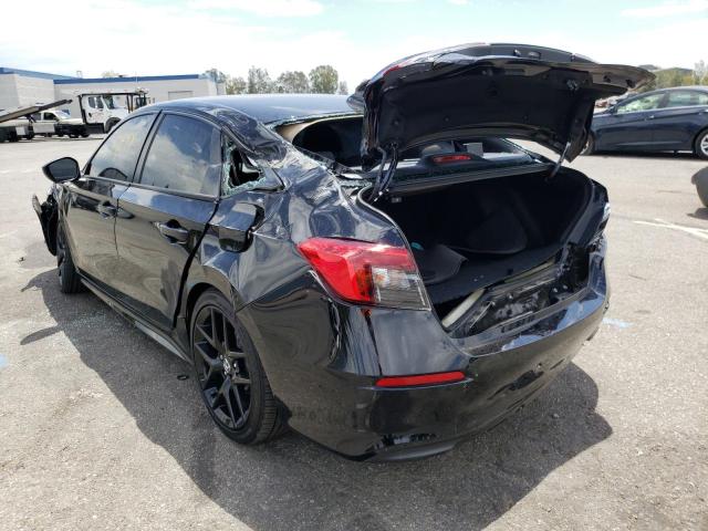 2HGFE2F55NH524923 - 2022 HONDA CIVIC SPOR 黑色 照片 3