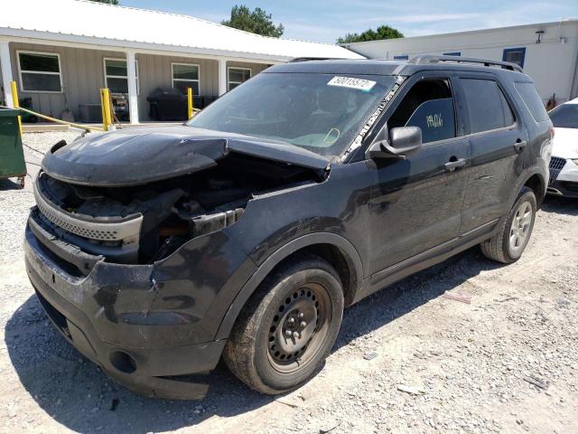 1FM5K8B87EGB16825 - 2014 FORD EXPLORER BLACK photo 2