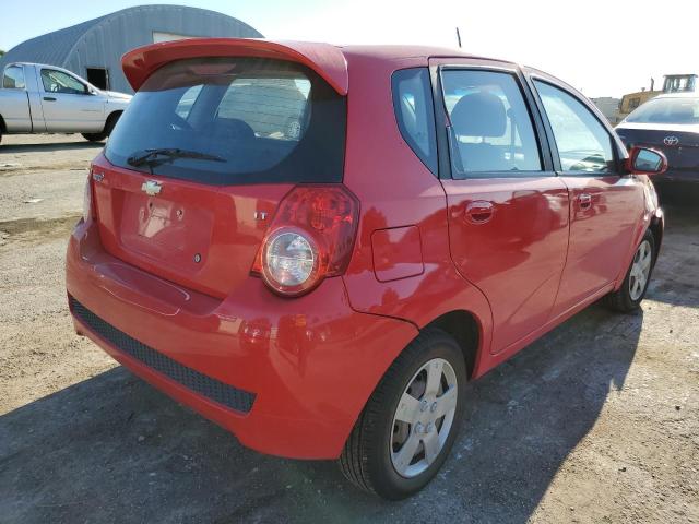 KL1TD66E59B312458 - 2009 CHEVROLET AVEO LS 红色 照片 4