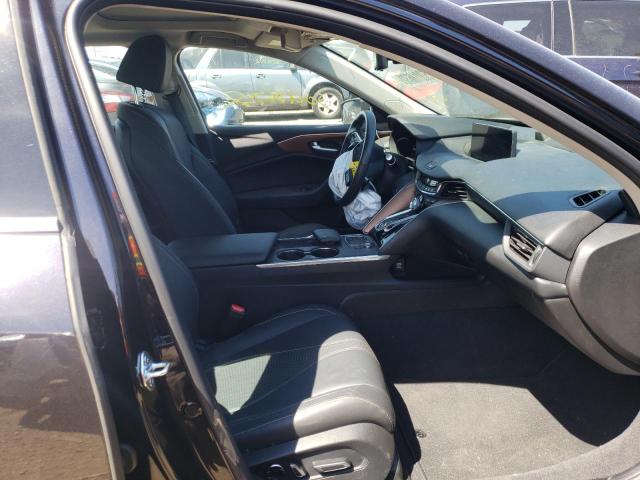 19UUB5F40MA013156 - 2021 ACURA TLX TECHNO CHARCOAL photo 5