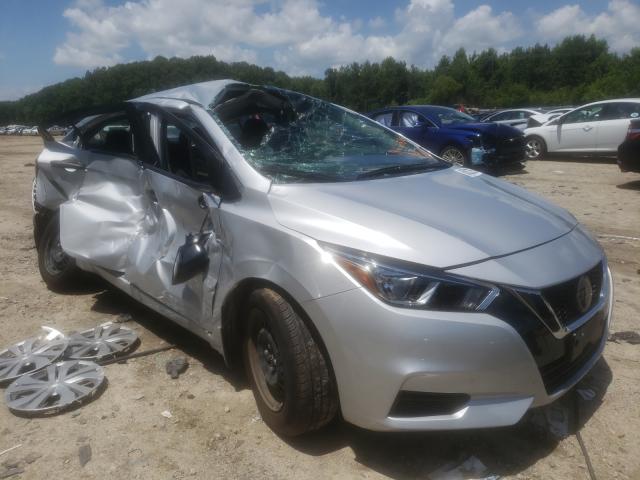 3N1CN8DV0LL916108 - 2020 NISSAN VERSA S SILVER photo 1