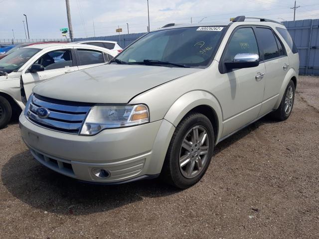 1FMDK03W68GA23146 - 2008 FORD TAURUS X L BEIGE photo 2