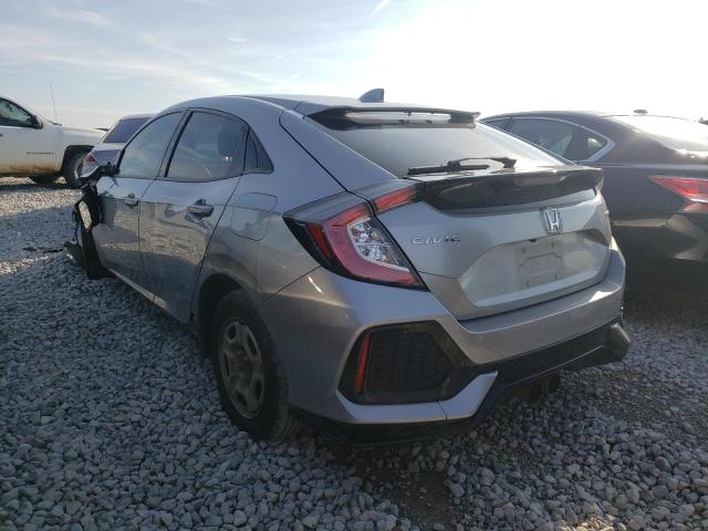 SHHFK7H44KU202847 - 2019 HONDA CIVIC SPOR SILVER photo 3