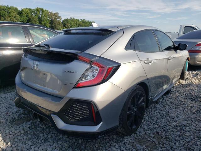 SHHFK7H44KU202847 - 2019 HONDA CIVIC SPOR SILVER photo 4
