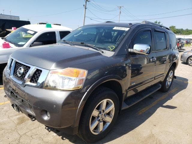 5N1BA08C09N605765 - 2009 NISSAN ARMADA SE CHARCOAL photo 2