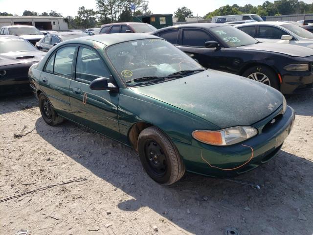 1FAFP13P8XW276248 - 1999 FORD ESCORT SE GREEN photo 1