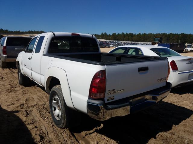 5TETU62N65Z025814 - 2005 TOYOTA TACOMA PRE WHITE photo 3