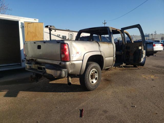 1GCHK23D27F184551 - 2007 CHEVROLET SILVERADO TAN photo 4