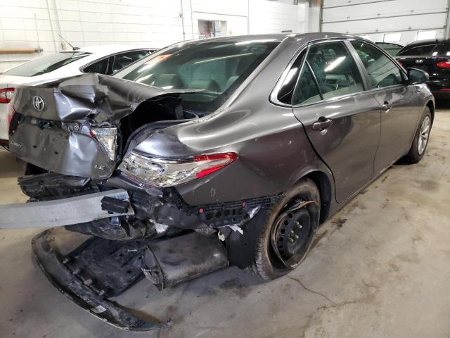 4T4BF1FK9FR516429 - 2015 TOYOTA CAMRY LE GRAY photo 4
