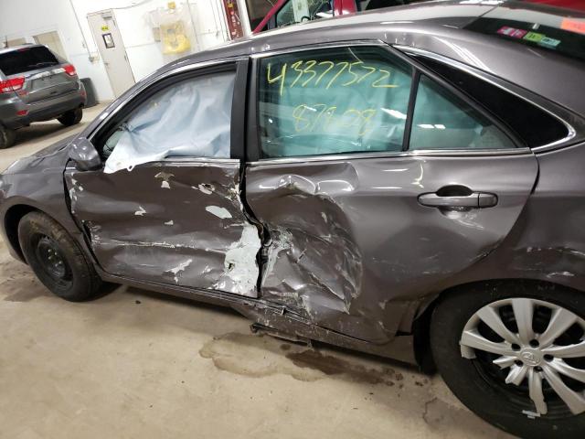 4T4BF1FK9FR516429 - 2015 TOYOTA CAMRY LE GRAY photo 9