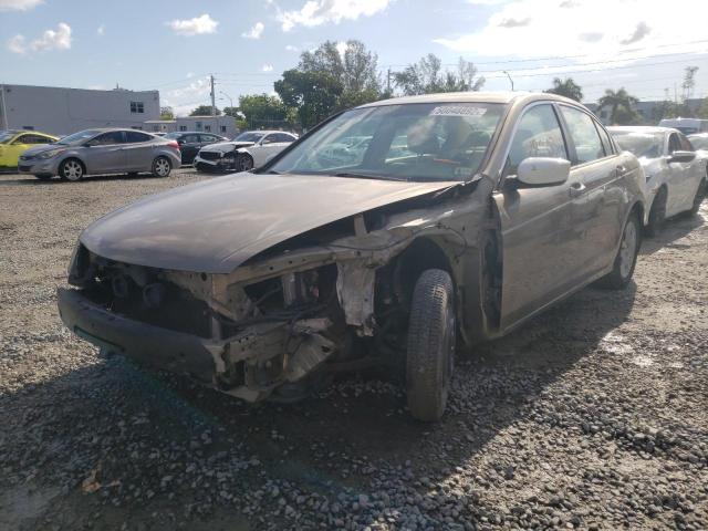 1HGCP26468A145050 - 2008 HONDA ACCORD LXP BEIGE photo 2