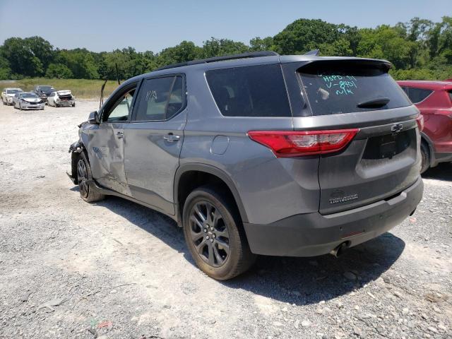 1GNERJKX6KJ248401 - 2019 CHEVROLET TRAVERSE R GRAY photo 3