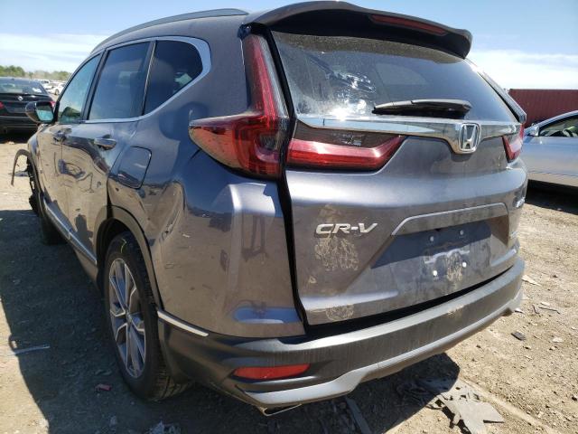 5J6RW2H94LL021693 - 2020 HONDA CR-V TOURI GRAY photo 3