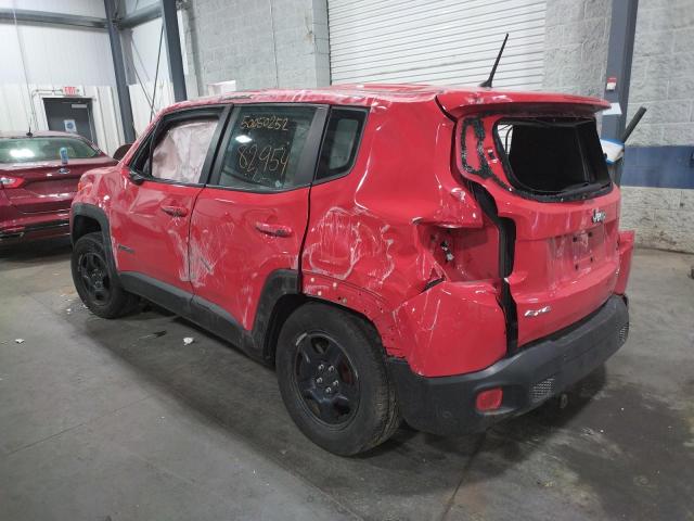 ZACCJBAT5GPD73845 - 2016 JEEP RENEGADE S RED photo 3