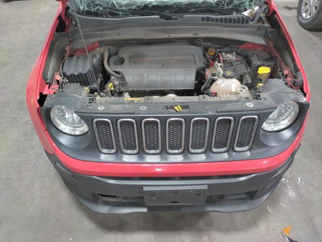 ZACCJBAT5GPD73845 - 2016 JEEP RENEGADE S RED photo 7
