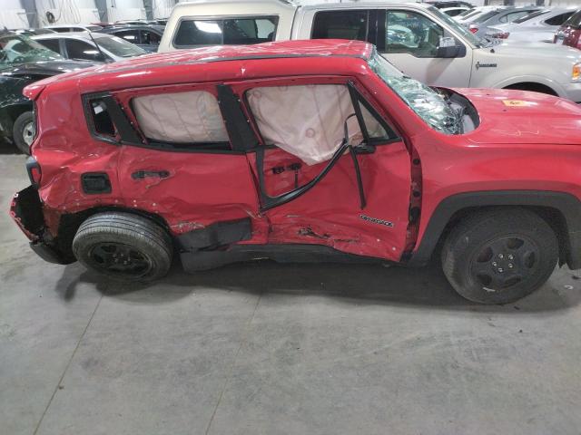 ZACCJBAT5GPD73845 - 2016 JEEP RENEGADE S RED photo 9