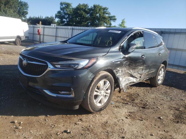 5GAEVAKW5JJ189031 - 2018 BUICK ENCLAVE ES GRAY photo 2