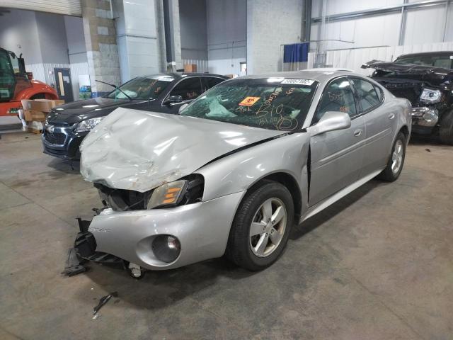 2G2WP552381154185 - 2008 PONTIAC GRAND PRIX ვერცხლისფერი ფოტო 2