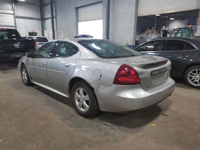 2G2WP552381154185 - 2008 PONTIAC GRAND PRIX ვერცხლისფერი ფოტო 3
