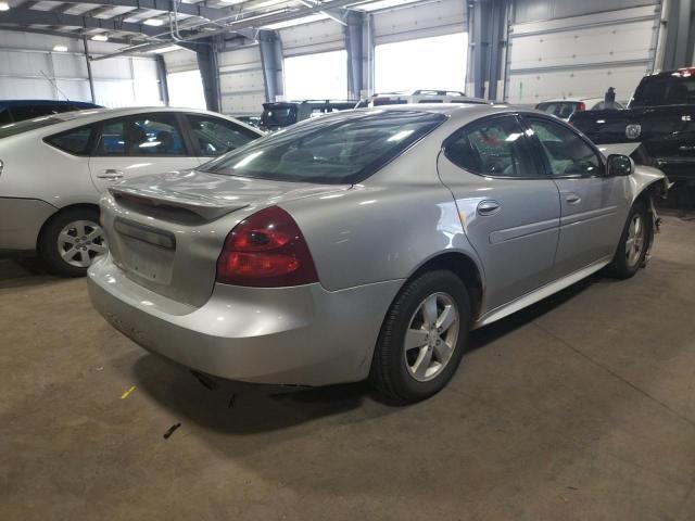 2G2WP552381154185 - 2008 PONTIAC GRAND PRIX ვერცხლისფერი ფოტო 4