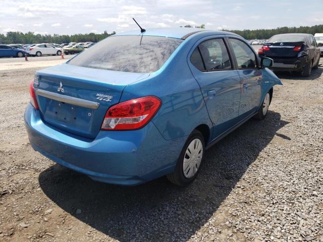 ML32F3FJ7KHF07335 - 2019 MITSUBISHI MIRAGE G4 BLUE photo 4