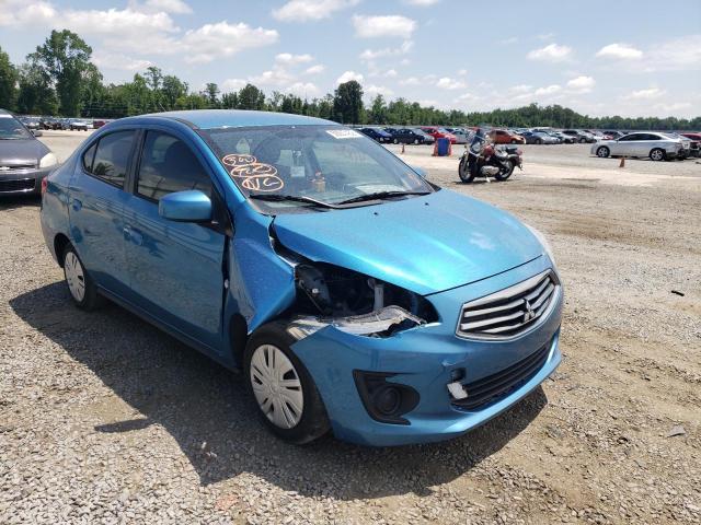 ML32F3FJ7KHF07335 - 2019 MITSUBISHI MIRAGE G4 BLUE photo 9