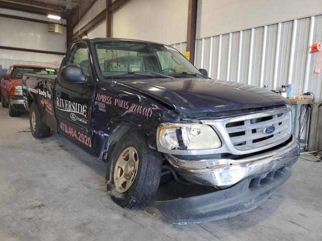 2FTRF17W84CA95041 - 2004 FORD F-150 HERI BLUE photo 1