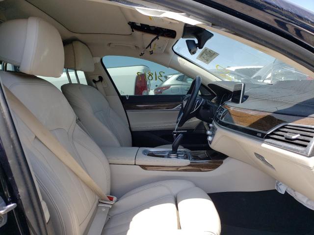 WBA7F2C51JG424132 - 2018 BMW 750 XI BLUE photo 5