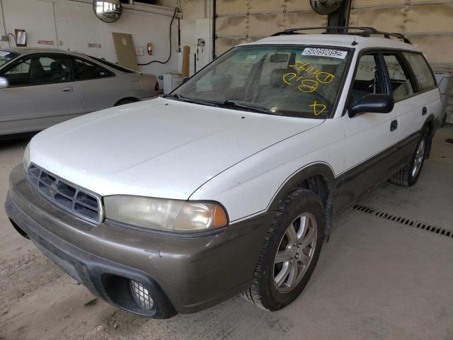 4S3BG6858T7389585 - 1996 SUBARU LEGACY OUT WHITE photo 2