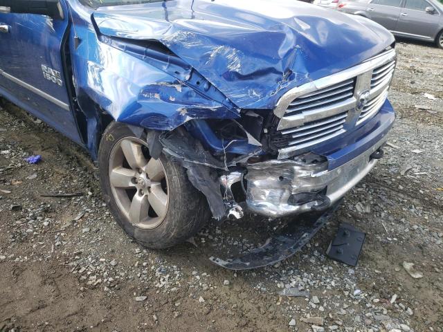 3C6RR7LT9GG301634 - 2016 RAM 1500 SLT BLUE photo 9