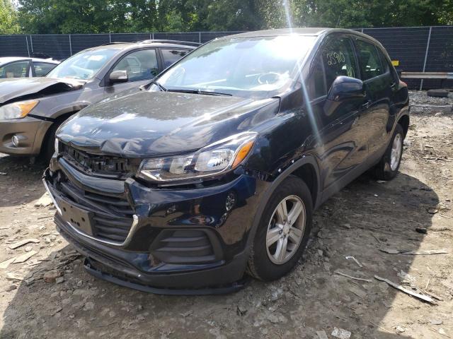 3GNCJNSBXKL384341 - 2019 CHEVROLET TRAX LS BLACK photo 2