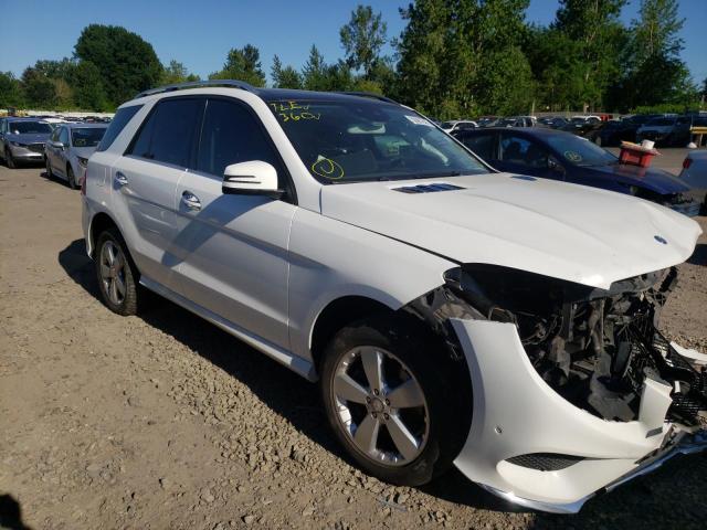 4JGDA5GBXGA684770 - 2016 MERCEDES-BENZ GLE 400 4M WHITE photo 1